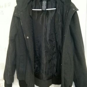 Large North zone gray jacket